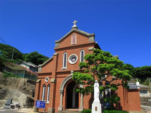 青砂ヶ浦教会　写真提供：(一社)長崎県観光観光連盟